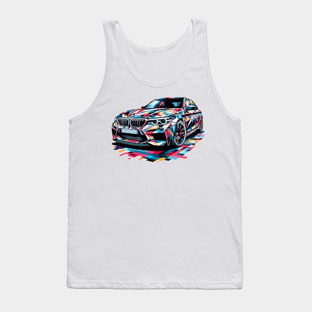 BMW M5 Tank Top by Vehicles-Art